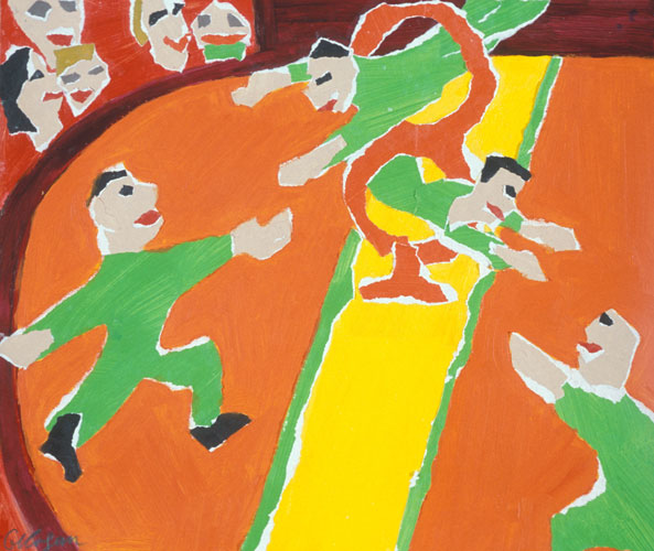 Gillian Kogan, Diving Through Hoops